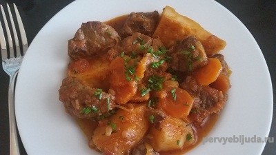 жаркое из говядины вкусное