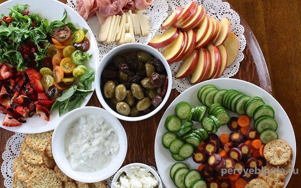 Простые и быстрые рецепты закусок и салатов для тех, кто правильно питается