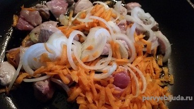 мясо с луком